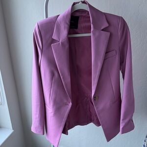 Mango Vibrant Pink Blazer